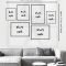 Trendy Living Room Wall Gallery Design Ideas 16