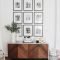 Trendy Living Room Wall Gallery Design Ideas 23