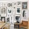 Trendy Living Room Wall Gallery Design Ideas 25