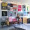 Trendy Living Room Wall Gallery Design Ideas 31
