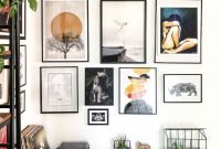 Trendy Living Room Wall Gallery Design Ideas 34