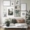 Trendy Living Room Wall Gallery Design Ideas 38