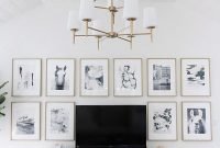 Trendy Living Room Wall Gallery Design Ideas 42
