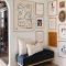 Trendy Living Room Wall Gallery Design Ideas 44