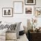 Trendy Living Room Wall Gallery Design Ideas 50