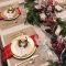Adorable Christmas Table Setting Ideas You'll Want To Copy 37
