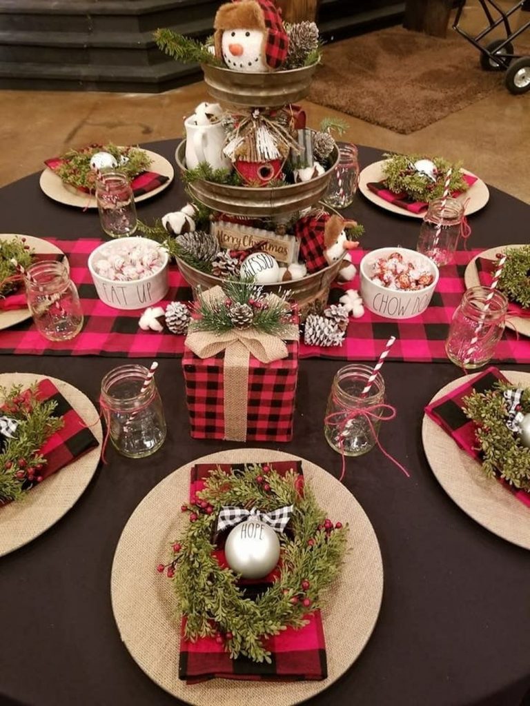 30+ Adorable Christmas Table Setting Ideas You'll Want To Copy