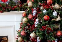 Amazing Red And White Christmas Tree Decoration Ideas 23