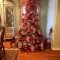 Amazing Red And White Christmas Tree Decoration Ideas 47