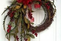Beautiful DIY Winter Wreath To Place It On Your Door 05
