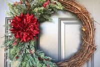 Beautiful DIY Winter Wreath To Place It On Your Door 06