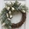 Beautiful DIY Winter Wreath To Place It On Your Door 08