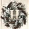 Beautiful DIY Winter Wreath To Place It On Your Door 10