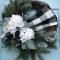 Beautiful DIY Winter Wreath To Place It On Your Door 12