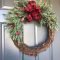 Beautiful DIY Winter Wreath To Place It On Your Door 20