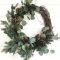 Beautiful DIY Winter Wreath To Place It On Your Door 27