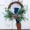Beautiful DIY Winter Wreath To Place It On Your Door 32