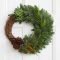 Beautiful DIY Winter Wreath To Place It On Your Door 33
