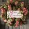 Beautiful DIY Winter Wreath To Place It On Your Door 35