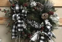 Beautiful DIY Winter Wreath To Place It On Your Door 40