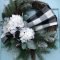 Beautiful DIY Winter Wreath To Place It On Your Door 41