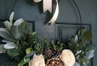 Cool Christma Wreath You Can Choice For Your Door Decorate 07