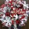 Cool Christma Wreath You Can Choice For Your Door Decorate 10
