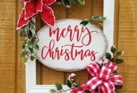 Cool Christma Wreath You Can Choice For Your Door Decorate 12