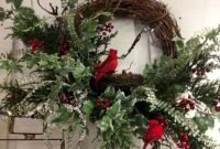 Cool Christma Wreath You Can Choice For Your Door Decorate 16