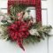 Cool Christma Wreath You Can Choice For Your Door Decorate 21
