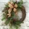 Cool Christma Wreath You Can Choice For Your Door Decorate 29