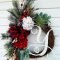 Cool Christma Wreath You Can Choice For Your Door Decorate 42