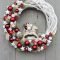 Cool Christma Wreath You Can Choice For Your Door Decorate 45