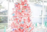 Cute Pink Christmas Tree Decoration Ideas You Will Totally Love 16