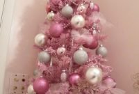 Cute Pink Christmas Tree Decoration Ideas You Will Totally Love 34