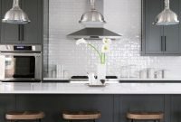 Gorgeous Grey And White Kitchen Design For Winter Season 03