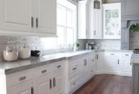 Gorgeous Grey And White Kitchen Design For Winter Season 22