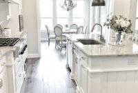 Gorgeous Grey And White Kitchen Design For Winter Season 46