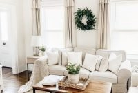 Impressive Farmhouse Living Room Decor Ideas For Winter 05