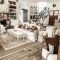 Impressive Farmhouse Living Room Decor Ideas For Winter 11