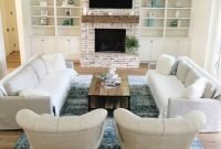 Impressive Farmhouse Living Room Decor Ideas For Winter 19