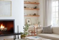 Impressive Farmhouse Living Room Decor Ideas For Winter 44