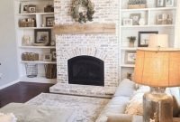 Impressive Farmhouse Living Room Decor Ideas For Winter 49