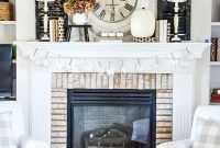 Inspiring Fireplace Mantel Decorating Ideas For Winter 05