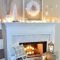 Inspiring Fireplace Mantel Decorating Ideas For Winter 06