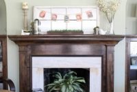 Inspiring Fireplace Mantel Decorating Ideas For Winter 16