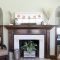 Inspiring Fireplace Mantel Decorating Ideas For Winter 16