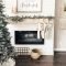 Inspiring Fireplace Mantel Decorating Ideas For Winter 17