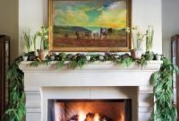 Inspiring Fireplace Mantel Decorating Ideas For Winter 19