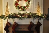 Inspiring Fireplace Mantel Decorating Ideas For Winter 22